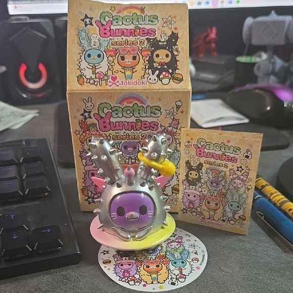 TokiDoki Cactus Bunnies Series 2- Galaxy Hopper - Picture 1 of 3